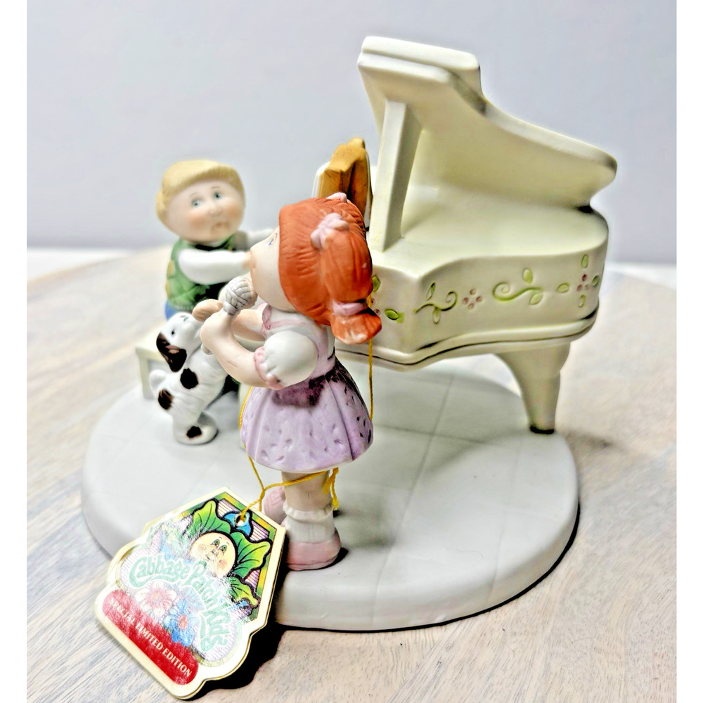 Cabbage Patch Kids Limited Edition The Piano Entertainers Porcelain Figurine